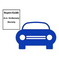 Free Blue Car with a Title Vector Icon
